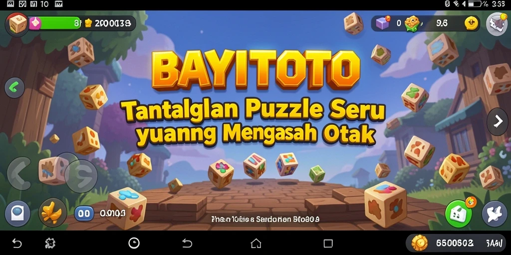 Screenshot gameplay BAYITOTO menampilkan berbagai tantangan Puzzle yang mengasyikkan.