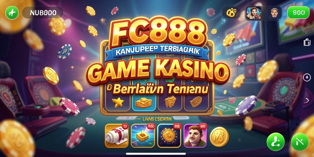 Tampilan menarik dari permainan Kasino yang mengasyikkan di FC888.