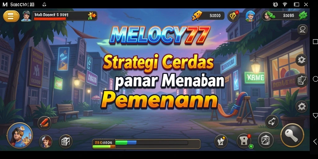 Screenshot gameplay MELODY77 menampilkan strategi dan taktik di dalam permainan.