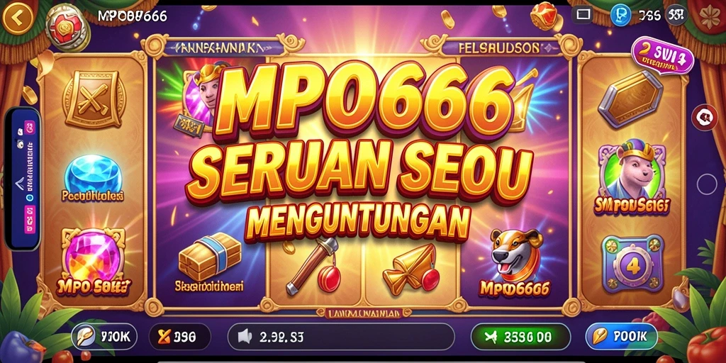 Gameplay menarik MPO666 dengan fitur bonus seru.