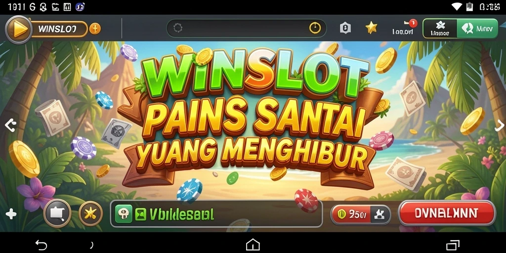Tampilan menarik dari gameplay WINSLOT yang seru dan menyenangkan.